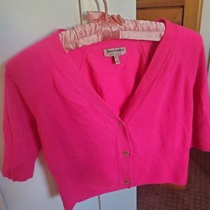Juicy Couture Pink Cardigan